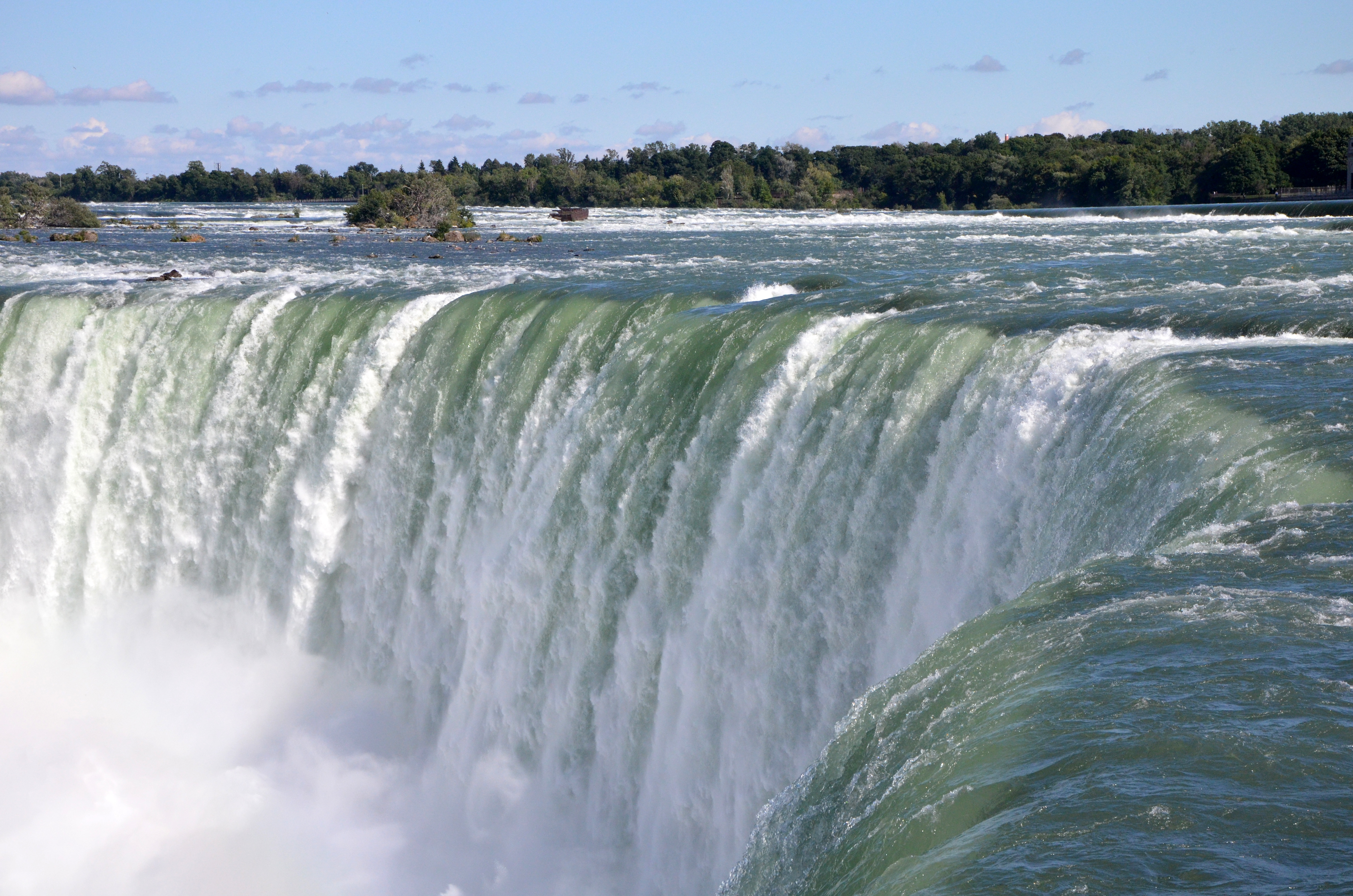 The Horseshoe Falls at Niagara Falls, Ontario