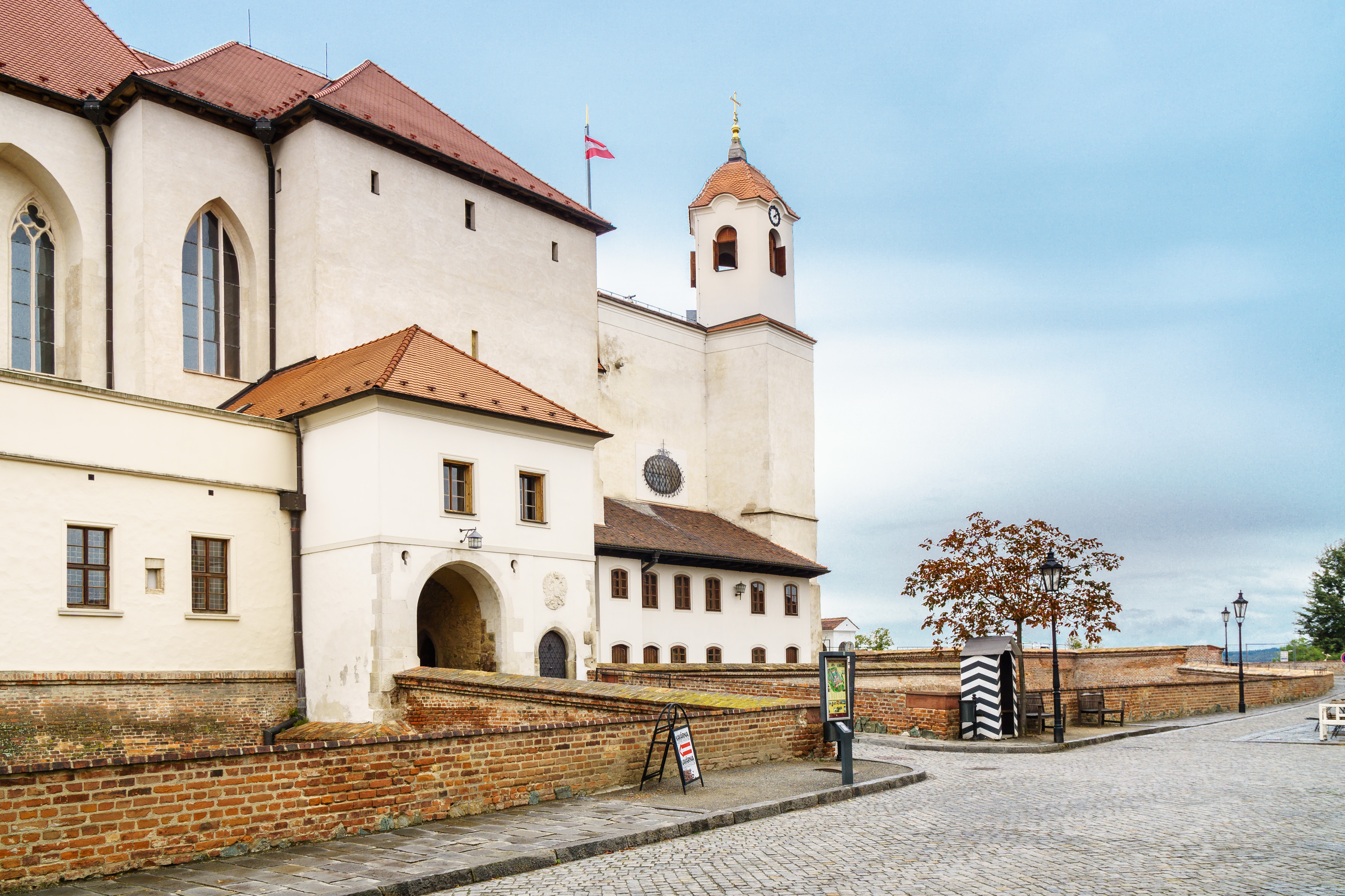 Špilberk Castle overlooking Brno, Moravia's capital