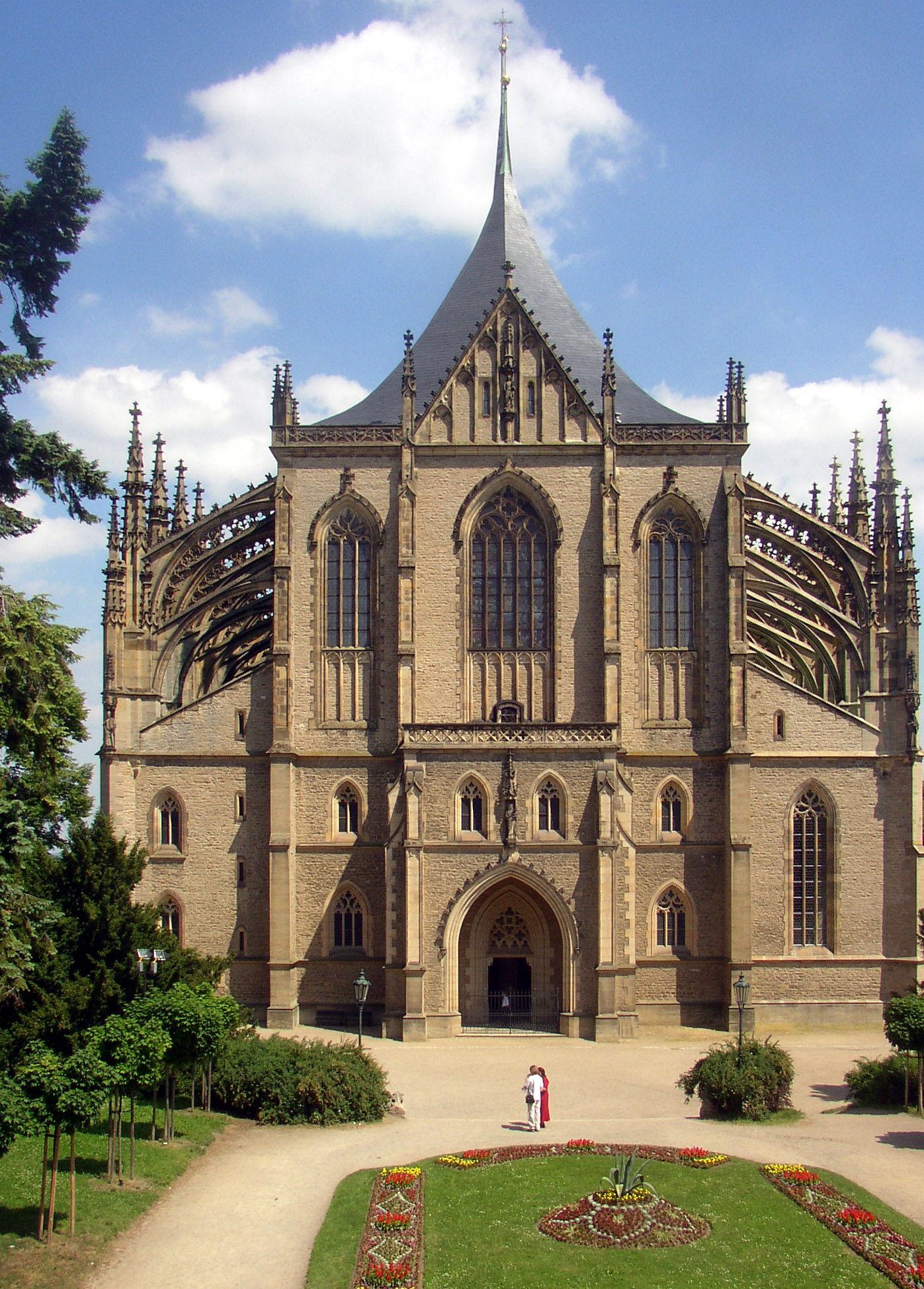 Kutná Hora's Gothic Church of St Barbara