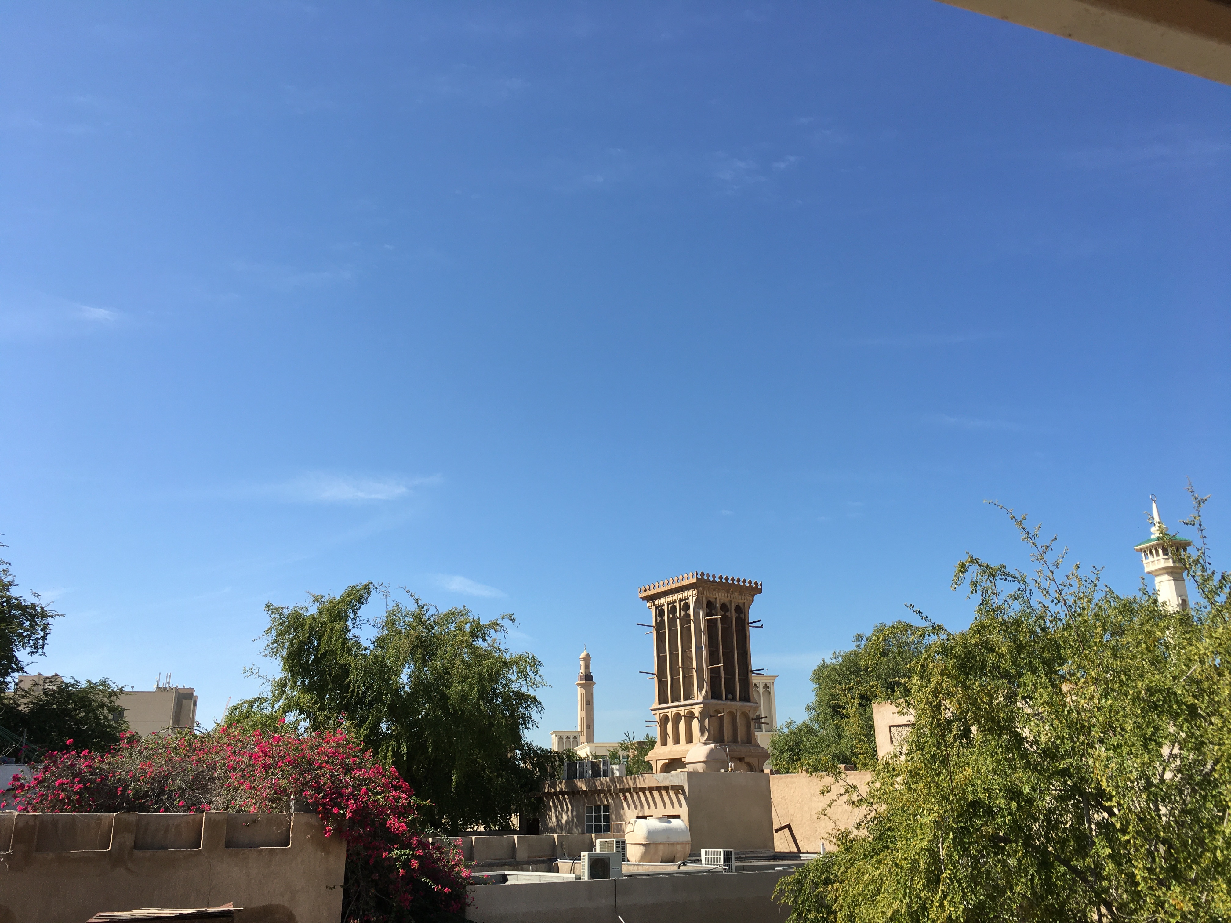 Wind-tower lanes in Al Fahidi Historical Neighbourhood, Dubai