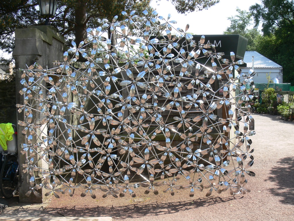 The East Gate entrance to the Royal Botanic Garden Edinburgh