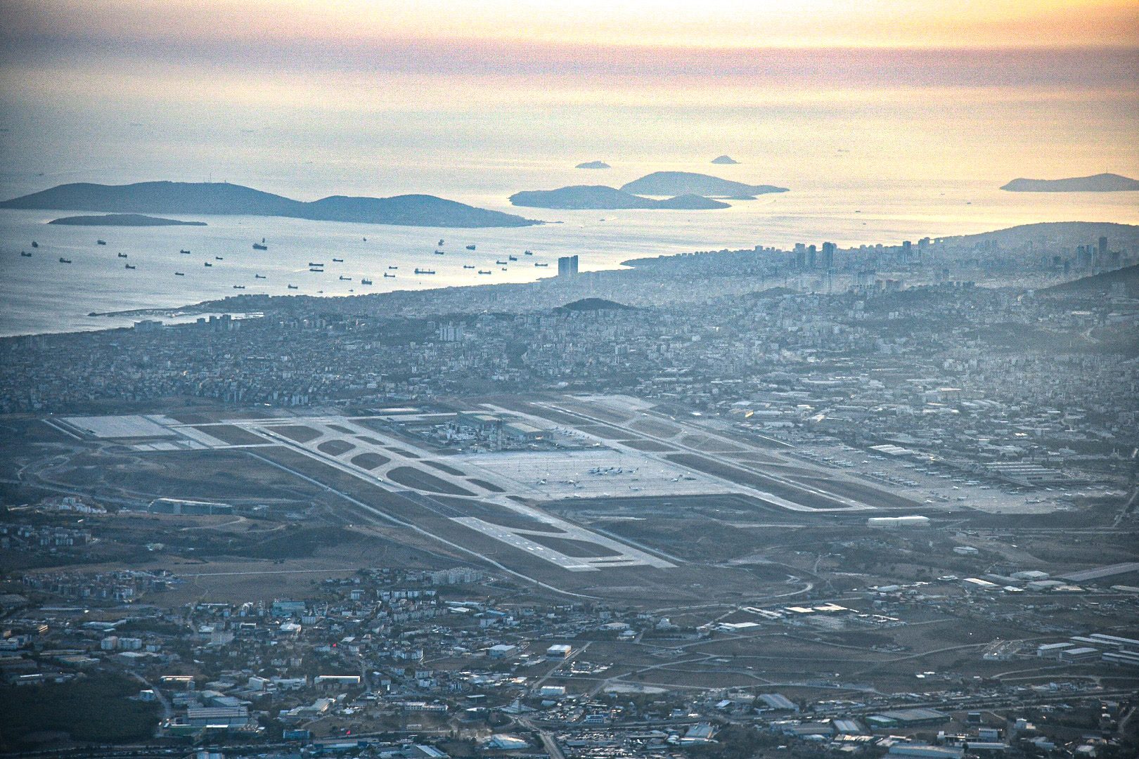 The terminal building of Sabiha Gökçen International Airport on Istanbul's Asian side