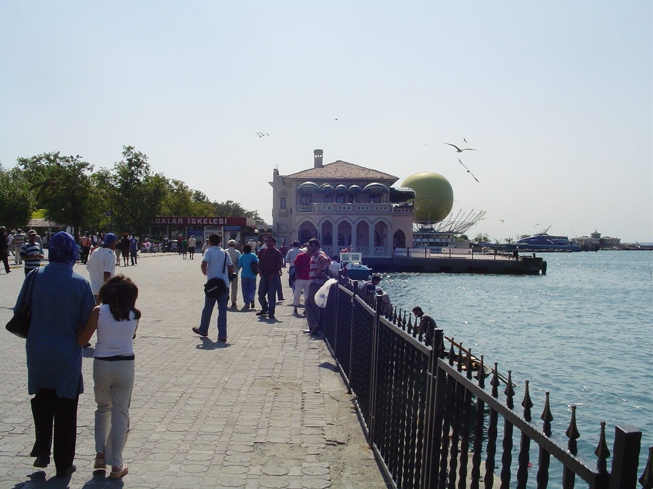 The Kadıköy waterfront on the Asian side of Istanbul