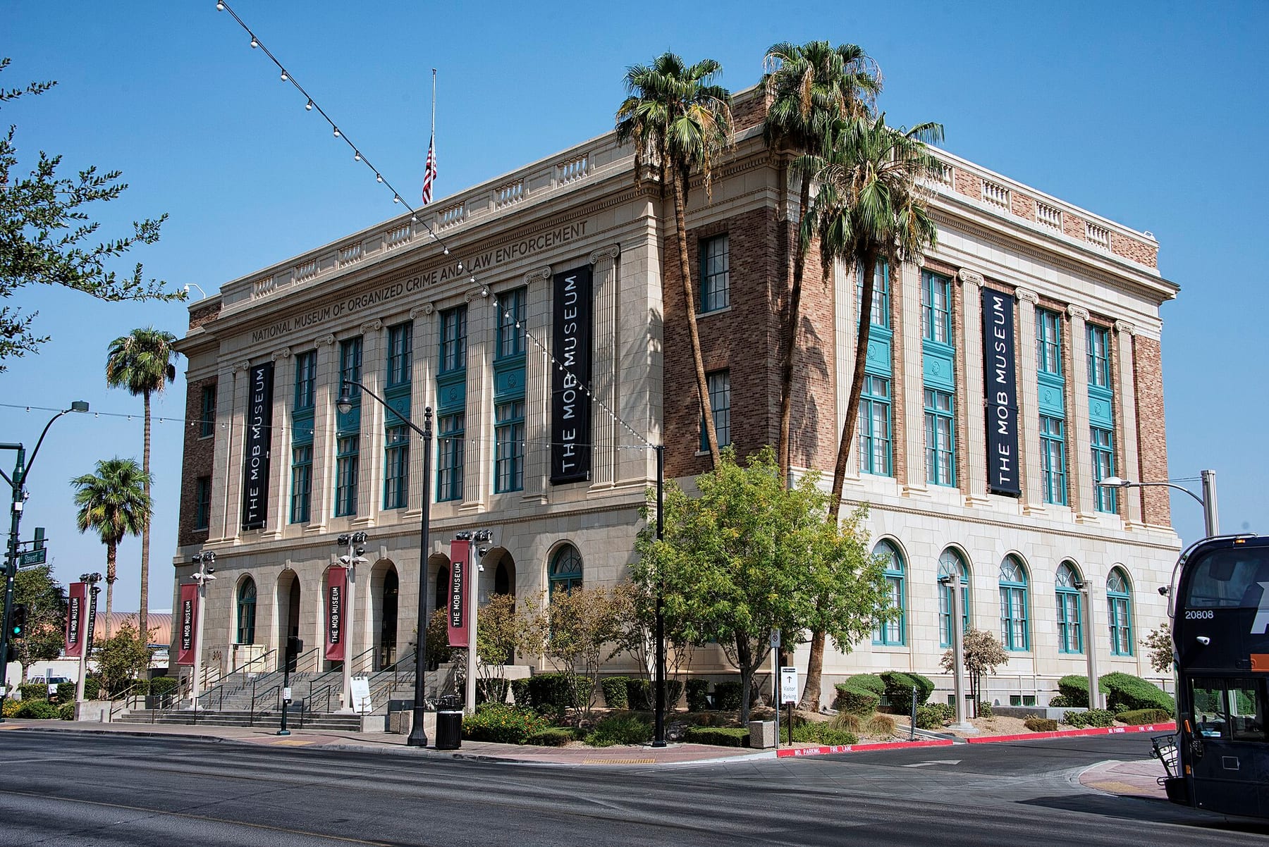 The Mob Museum in the 1933 federal courthouse on Stewart Avenue in Downtown Las Vegas