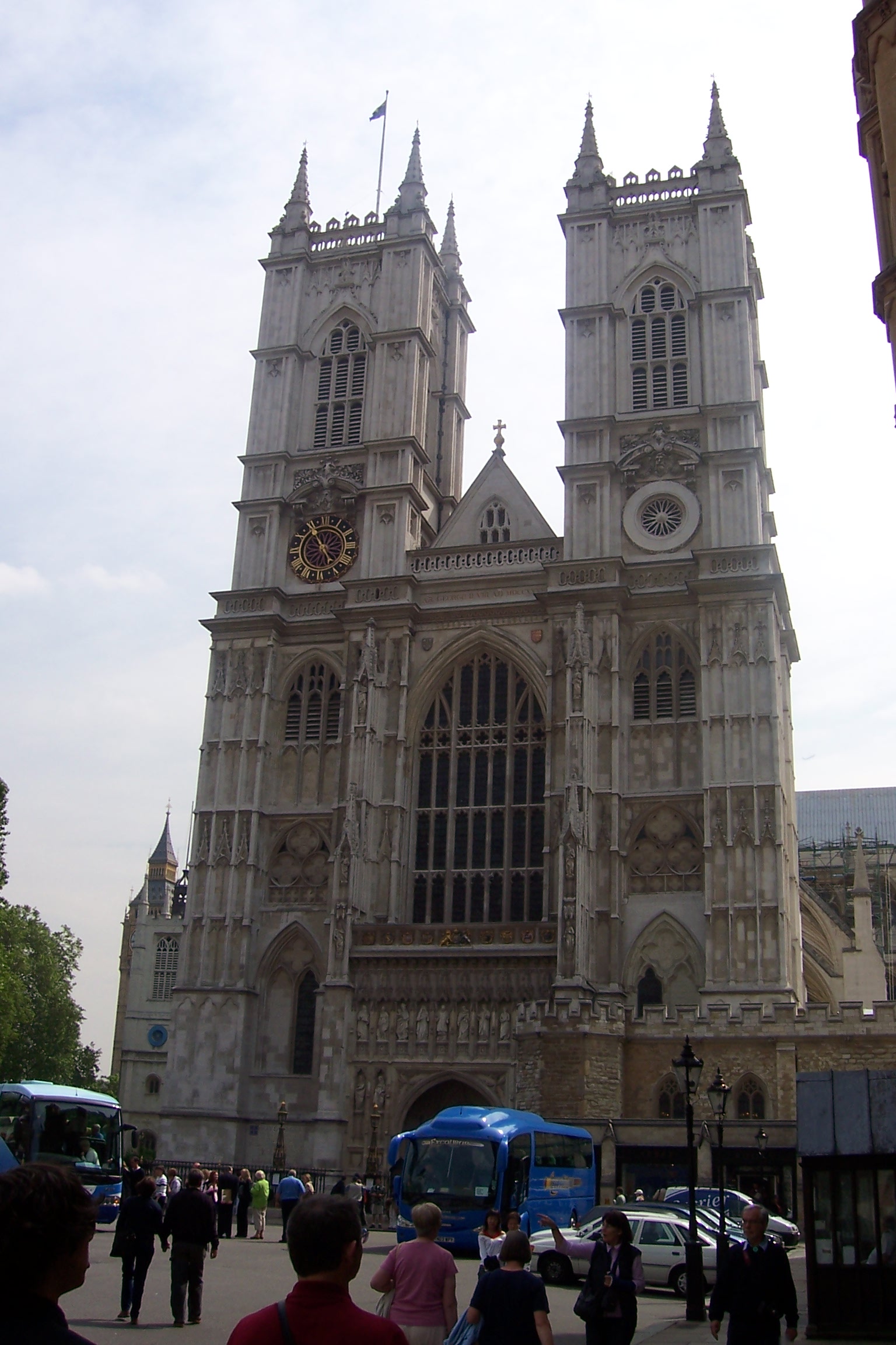 Westminster Abbey’s west front, London