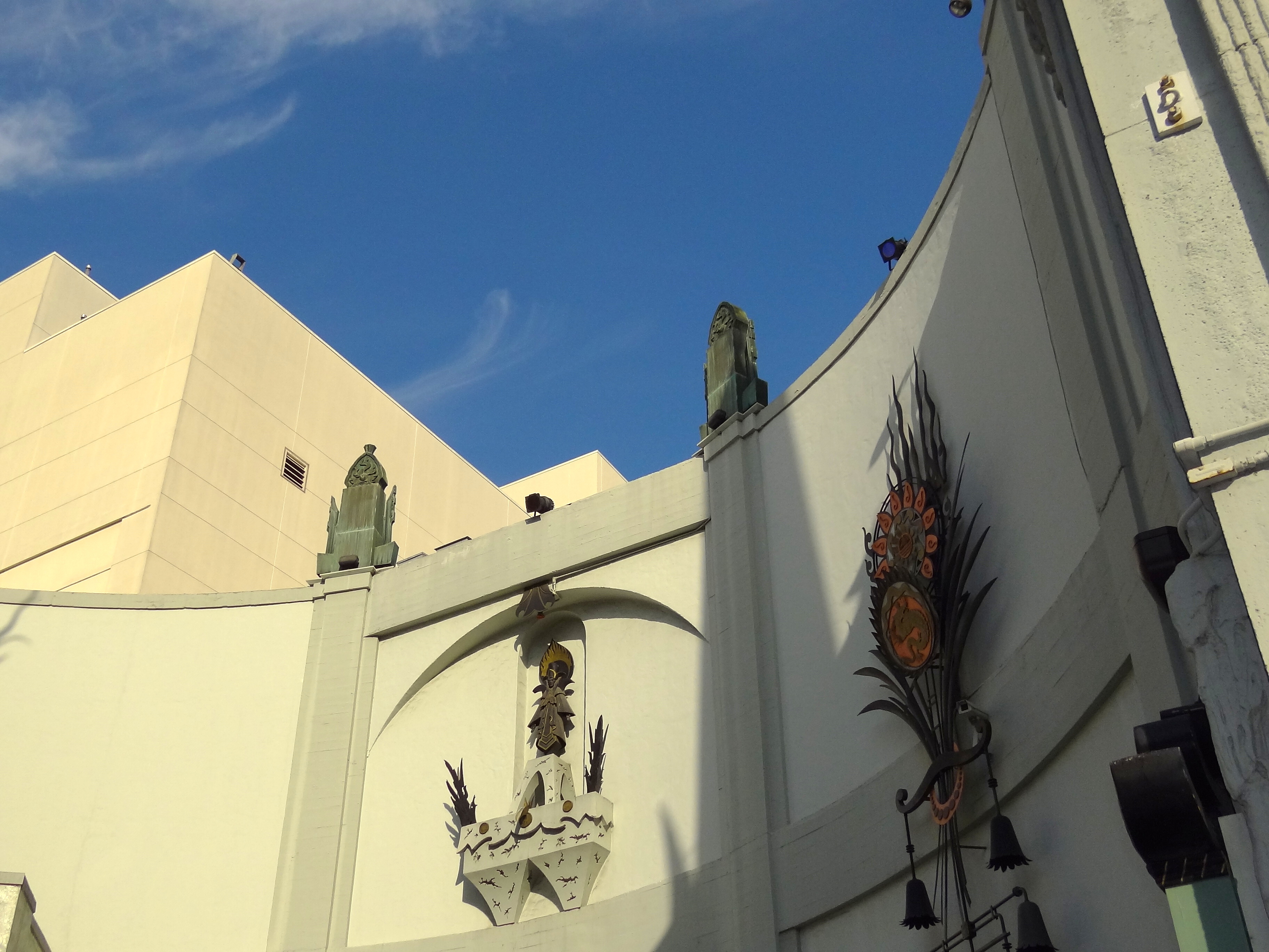 The TCL Chinese Theatre forecourt on Hollywood Boulevard, the midday stop on the combo route with Griffith Observatory and the Hollywood Sign
